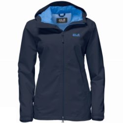 Jack Wolfskin Womens Arroyo Jacket Midnight Blue